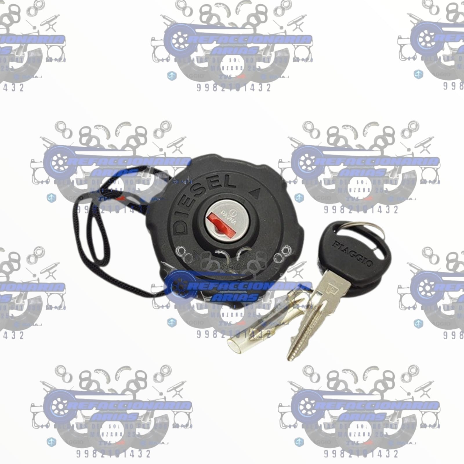 TAPA DE GASOLINA CON LLAVE 